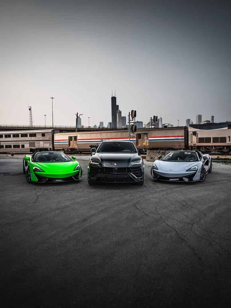 Luxury and exotic cars in Chicago