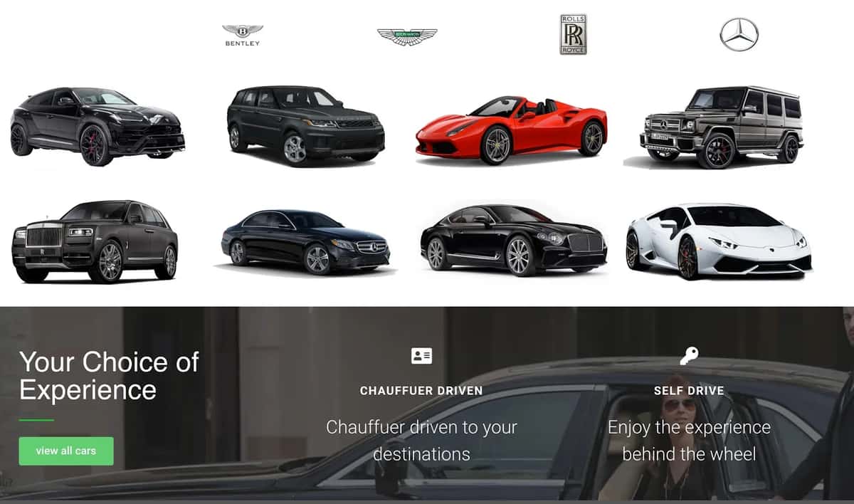 Luxury Car Rental in London | MBS Prestige cover