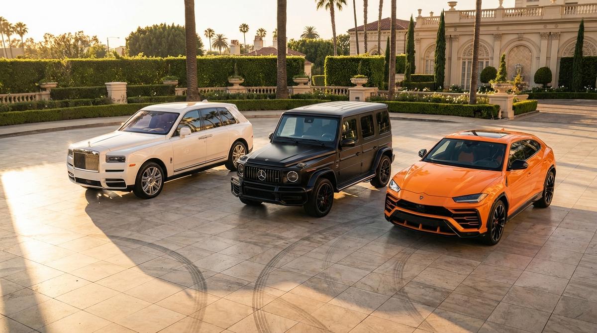 Urus vs Cullinan vs G 63 AMG: Luxury SUV Rentals Compared by Cost Urus vs Cullinan vs G 63 AMG: Luxury SUV Rentals Compared by Cost