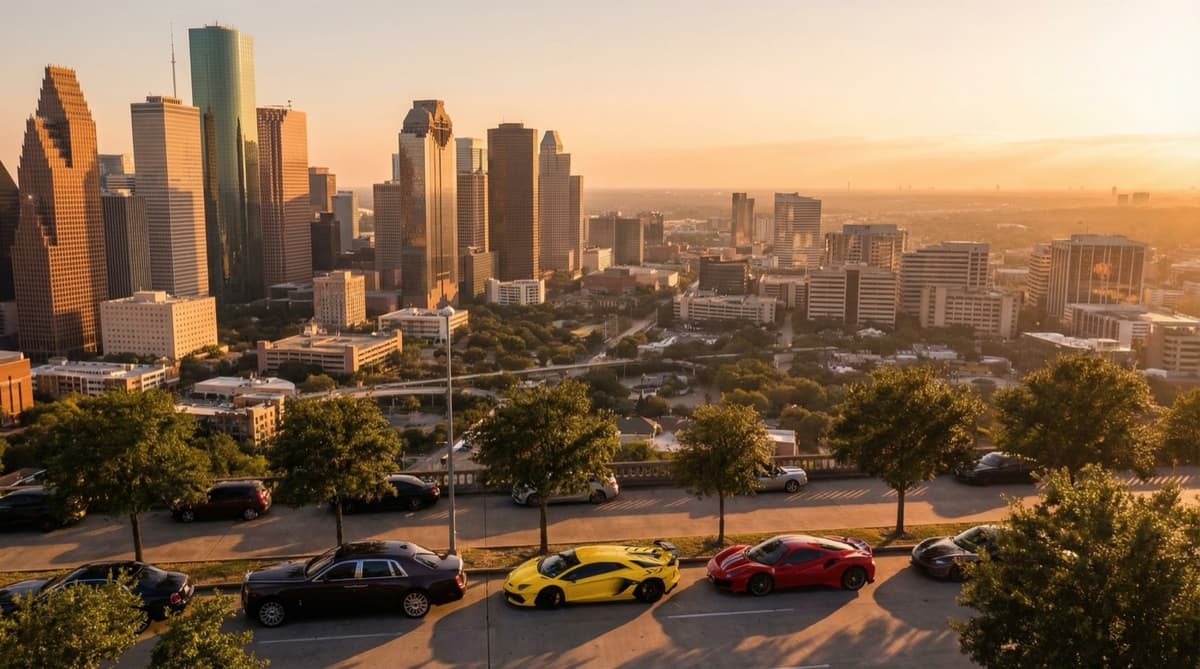 Houston Has More Exotic Car Rental Companies Than Any US City. Here's Why. Houston Has More Exotic Car Rental Companies Than Any US City. Here's Why.